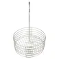 BASKET ROND Ø 22x30,5 CM ARGENTE INOX (1 UNITÉ) BASKET ROND