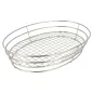 BASKET OVALE ARTINOX 28x20,5x5,7 CM ARGENTE INOX (24 UNITÉ) BASKET OVALE