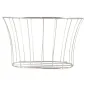BASKET STYLE TOSCANE ARTINOX 21x12,7x12,7 CM ARGENTE INOX (12 UNITÉ) BASKET STYLE TOSCANE