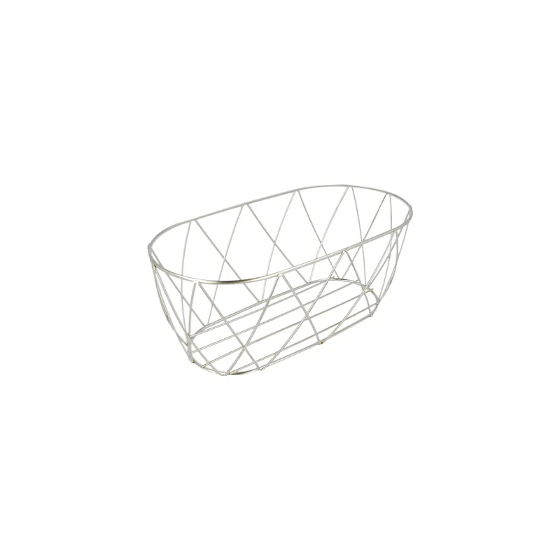 BASKET STYLE TOSCANE ARTINOX 25,5x12,7x10,2 CM ARGENTE INOX (12 UNITÉ) BASKET STYLE TOSCANE ARTINOX 25,5x12,7x10,2 CM ARGENTE INOX (12 UNITÉ)