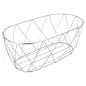 BASKET STYLE TOSCANE ARTINOX 25,5x12,7x10,2 CM ARGENTE INOX (12 UNITÉ) BASKET STYLE TOSCANE