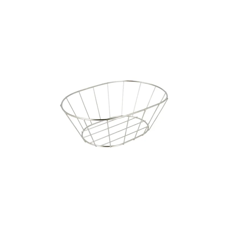 BASKET STYLE TOSCANE ARTINOX  21,6x14x7,6 CM ARGENTE INOX (24 UNITÉ)