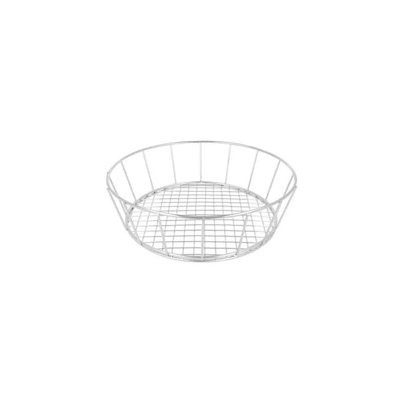 BASKET ROND ARTINOX Ø 24,1x7 CM ARGENTE INOX (12 UNITÉ) BASKET ROND ARTINOX Ø 24,1x7 CM ARGENTE INOX (12 UNITÉ)