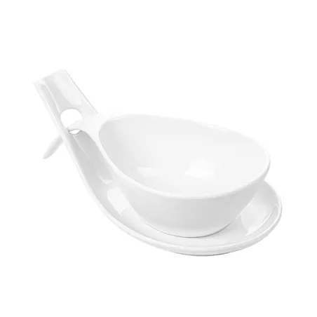 BOLS SOUPE AVEC SAUCIÈRE