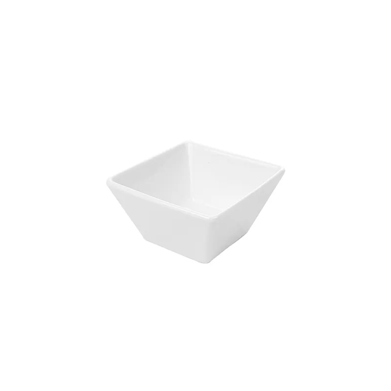 RAMEQUINS AKALA 90 ML 7,3x7,3x4,1 CM BLANC PORCELAINE (12 UNITÉ)