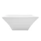 BOLS CARRÉS 500 ML 14,9x5,5 CM BLANC PORCELAINE (6 UNITÉ) BOLS CARRÉS