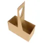 PORTE-GOBELETS, 2 GOBELETS