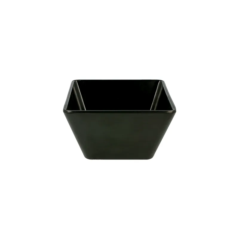 BOLS ASAMI WARE 0,7 L 13x13x7 CM NOIR MÉLAMINE (6 UNITÉ)