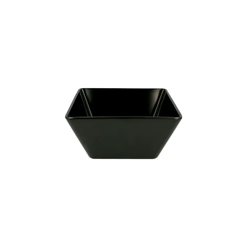 BOLS ASAMI WARE 1,7 L 18x18x8,5 CM NOIR MÉLAMINE (6 UNITÉ)