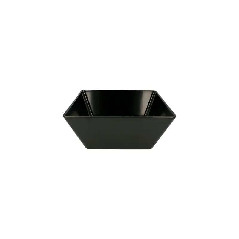 BOLS ASAMI WARE 3,7 L 24x24x10 CM NOIR MÉLAMINE (6 UNITÉ)