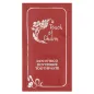SACHETS DENTIFRICE 'TOUCH OF CHARM' 3 ML 4,5x8 CM BORDEAUX (500 UNITÉ) SACHETS DENTIFRICE
