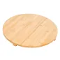 PLANCHE AVEC PIEDS BAMBOO Ø 42 x1,8 CM NATUREL BAMBOU (1 UNITÉ) PLANCHE AVEC PIEDS