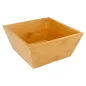 BOL CARRÉ BAMBOO 1400 ML 17,8x17,8x8,3 CM NATUREL BAMBOU (1 UNITÉ) BOL CARRÉ