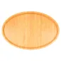 PLATEAU OVALE BAMBOO 30,6x20,4x2 CM BAMBOU (1 UNITÉ) PLATEAU OVALE