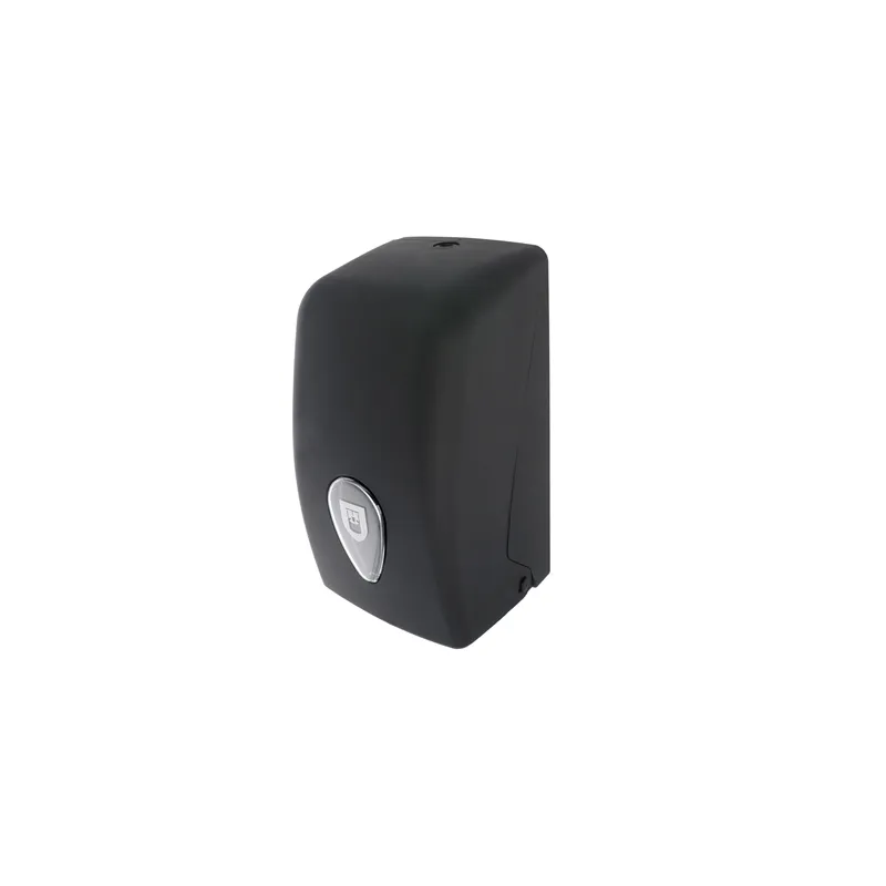 DISTRIBUTEUR HYGIÉNIQUE ZIG-ZAG   13,5x13,5x27,7 CM NOIR ABS (1 UNITÉ)