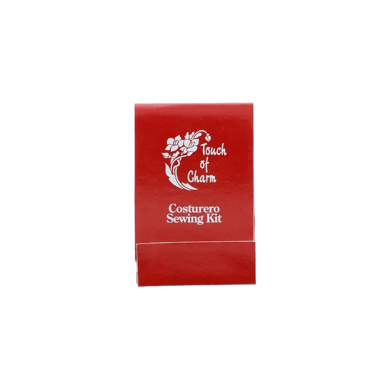 NÉCESSAIRES COUTURE STANDARD 'TOUCH OF CHARM' 4,7x7,1 CM BORDEAUX (200 UNITÉ) NÉCESSAIRES COUTURE STANDARD 'TOUCH OF CHARM' 4,7x7,1 CM BORDEAUX (200 UNITÉ)