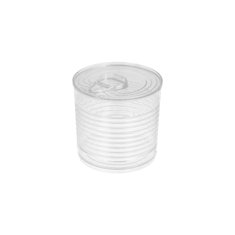EMBALLAGES APÉRITIF BOUTEILLE CONSERVE  220 ML Ø 7,4x7,2 CM TRANSPARENT PS (100 UNITÉ)