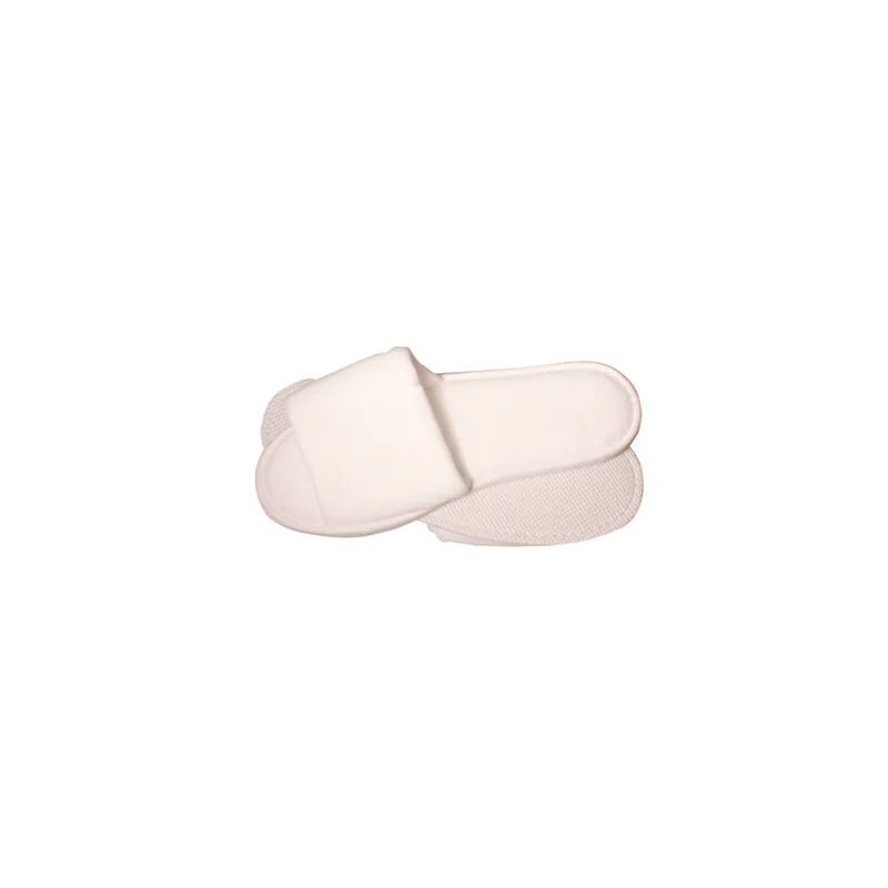 CHAUSSONS ÉPONGE   29,3x11 CM BLANC COTON (200 UNITÉ)