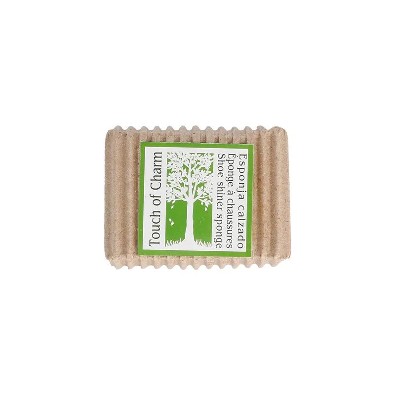 ÉPONGES CHAUSSURES, ÉTUI RECYCLÉ 'TOUCH OF CHARM' 5,5x4,3x2,5 CM CARTON (100 UNITÉ) ÉPONGES CHAUSSURES, ÉTUI RECYCLÉ 'TOUCH OF CHARM' 5,5x4,3x2,5 CM CARTON (100 UNITÉ)