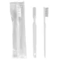 BROSSES À DENTS EN SACHETS 18,5 CM TRANSPARENT PS (100 UNITÉ) BROSSES À DENTS EN SACHETS
