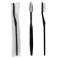 BROSSES À DENTS EN SACHETS 15,5x1x1,5 CM NOIR PS (100 UNITÉ) BROSSES À DENTS EN SACHETS