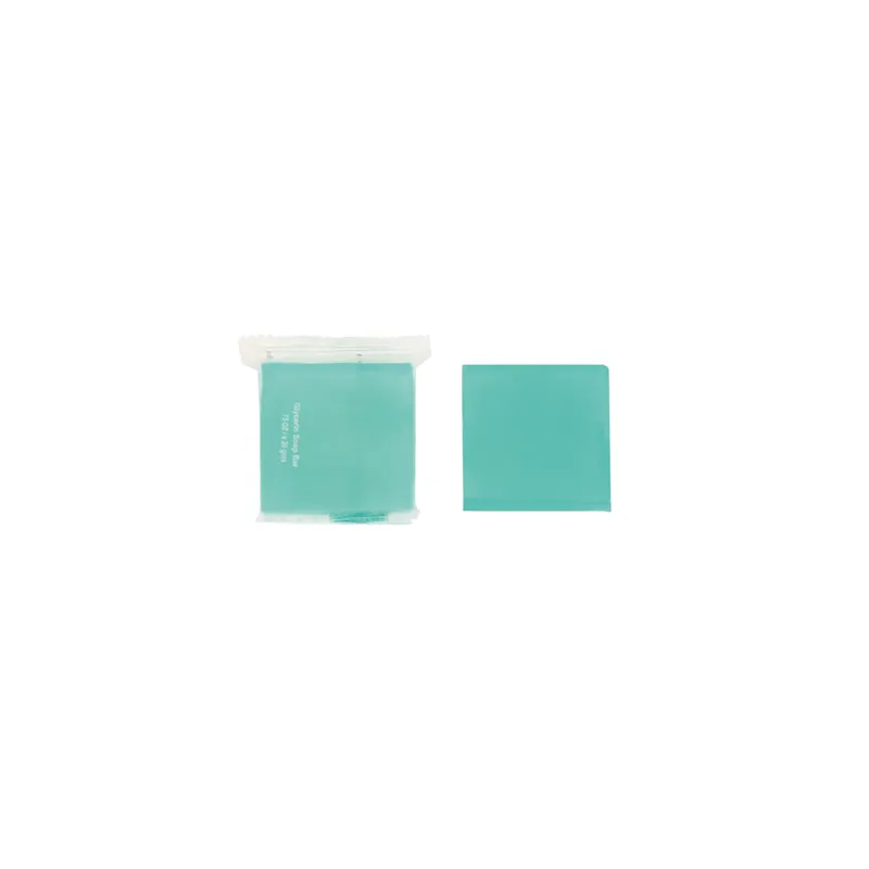 SAVONS 'AZUR' 20 G 4x4 CM BLEU GLYCERINE (500 UNITÉ)