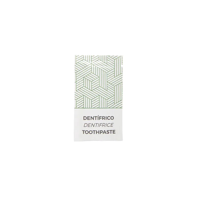 SACHETS DENTIFRICE 'THERAPY' 3 ML 4,5x8 CM BLANC CELLULOSE (500 UNITÉ)