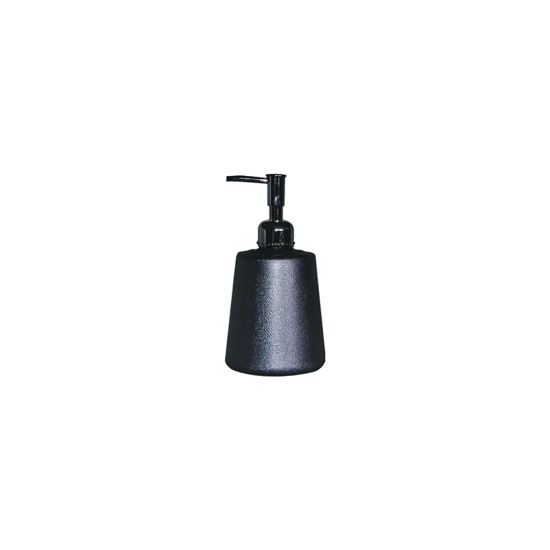 DISTRIBUTEUR DE SAVON 500 ML 9,5x18 CM NOIR ABS (1 UNITÉ) DISTRIBUTEUR DE SAVON 500 ML 9,5x18 CM NOIR ABS (1 UNITÉ)
