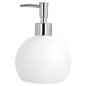 DISTRIBUTEUR DE SAVON 500 ML 10x16 CM BLANC ABS (1 UNITÉ) DISTRIBUTEUR DE SAVON