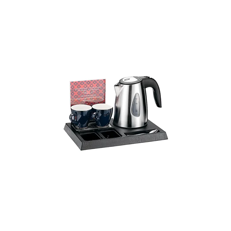PLATEAU DE SERVICE   36x24x3,5 CM NOIR ABS (1 UNITÉ)