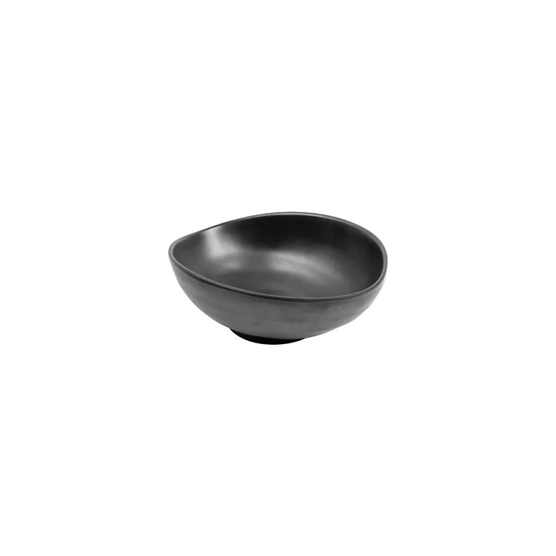 BOLS ASAMI WARE 800 ML 20,4x17x7,6 CM NOIR MÉLAMINE (18 UNITÉ)