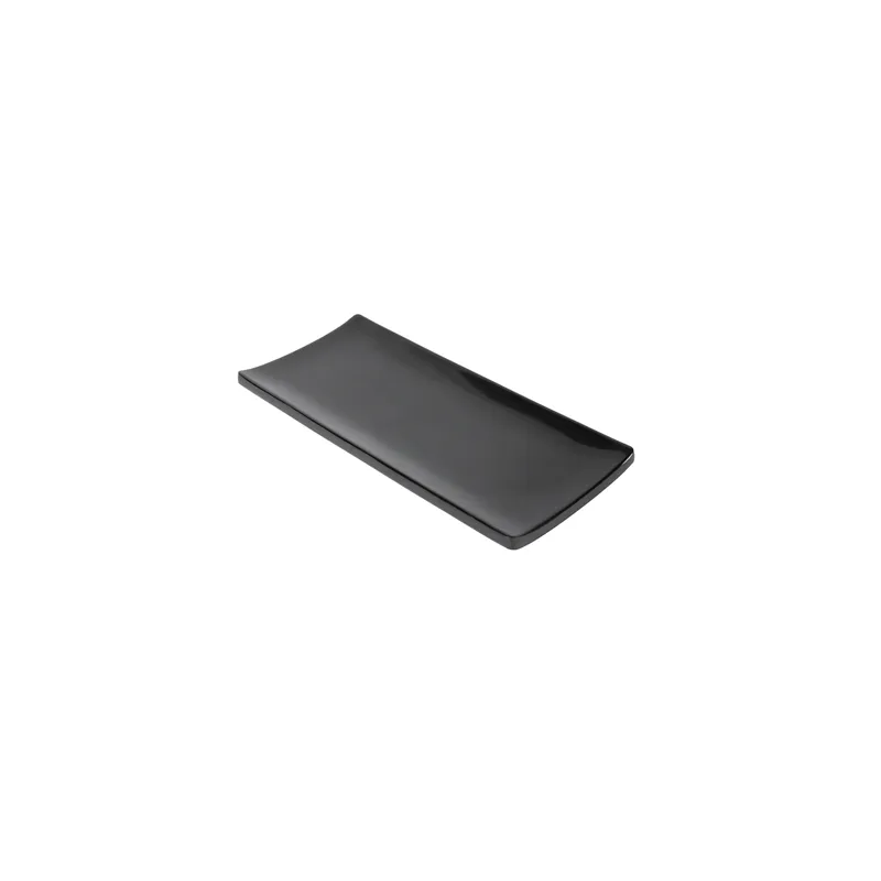 ASSIETTES SUSHI ASAMI WARE  23,5x10,3x2,3 CM NOIR MÉLAMINE (18 UNITÉ)
