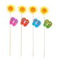 DÉCORS POUR GLACES - ÉTÉ 20 (h) CM ASSORTI BOIS (100 UNITÉ) DÉCORS POUR GLACES - ÉTÉ