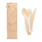 SET 5/1 COUVERTS +SERVIETTE +CURE-DENTS