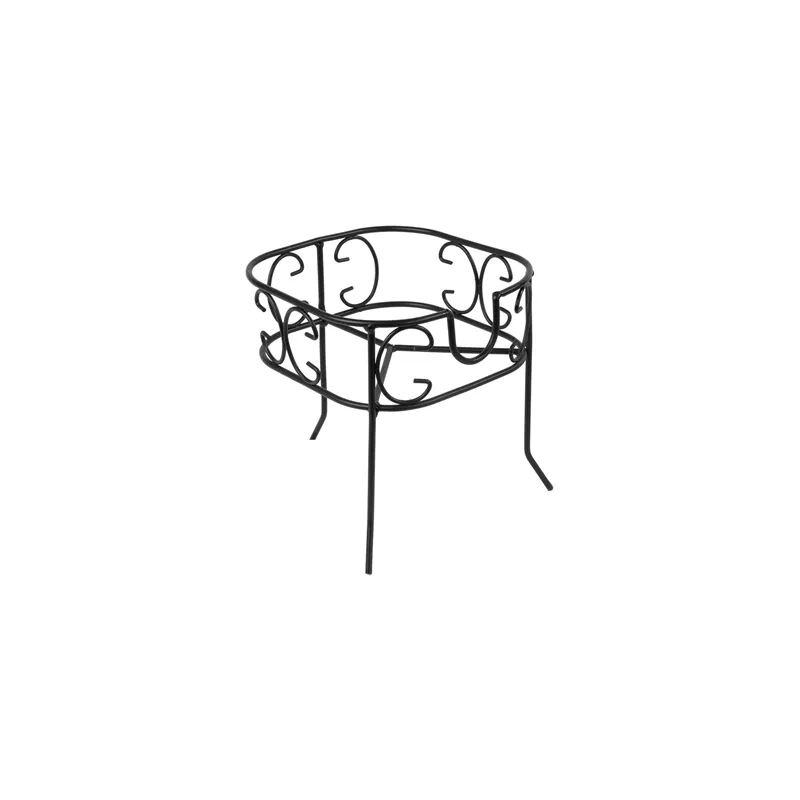 PIÉDESTAL POUR CODE 215.56   16,5x16,5x16,4 CM NOIR METAL (1 UNITÉ)