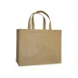 SAC SANS DÉCOR AVEC ANSES 260 G/M2 38,5+18x30,5 CM NATUREL JUTE (10 UNITÉ) SAC SANS DÉCOR AVEC ANSES