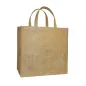 SAC SANS DÉCOR AVEC ANSES 260 G/M2 33+24x34,5 CM NATUREL JUTE (10 UNITÉ) SAC SANS DÉCOR AVEC ANSES