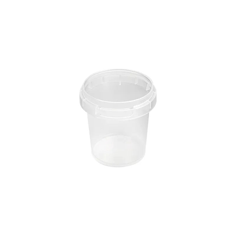RÉCIPIENTS INVIOLABLES  50 ML Ø 4,8x5 CM TRANSPARENT PP (2688 UNITÉ)