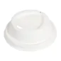 COUVERCLES POUR GOBELETS À CAFÉ 240 ML BIONIC Ø 8 CM BLANC BAGASSE (1000 UNITÉ) COUVERCLES POUR GOBELETS À CAFÉ 240 ML