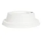 COUVERCLES POUR GOBELETS À CAFÉ 240 ML BIONIC Ø 8 CM BLANC BAGASSE (1000 UNITÉ) COUVERCLES POUR GOBELETS À CAFÉ 240 ML