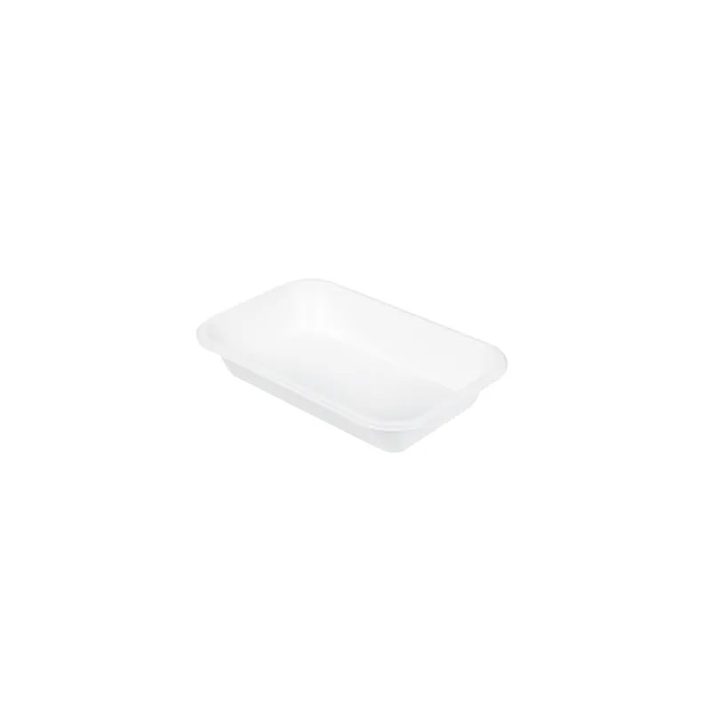 PLATEAUX BIONIC 710 ML 21,5x14x3,7 CM BLANC BAGASSE (600 UNITÉ)
