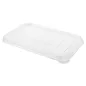 COUVERCLES POUR CODES 221.36-221.37 18,8x12,8x0,9 CM TRANSPARENT PET (600 UNITÉ) COUVERCLES POUR CODES 221.36-221.37