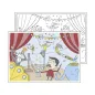 SETS DE TABLE COLORIAGE "CIRCUS"