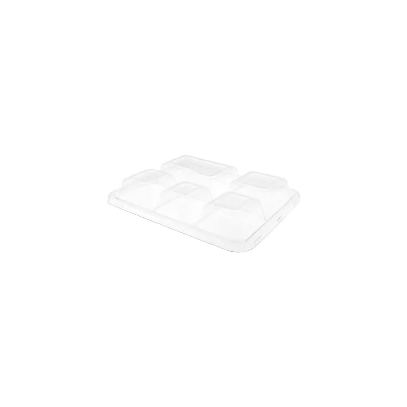 COUVERCLES POUR PLATEAUX 221.92 27x22x3,6 CM TRANSPARENT PET (250 UNITÉ) COUVERCLES POUR PLATEAUX 221.92 27x22x3,6 CM TRANSPARENT PET (250 UNITÉ)