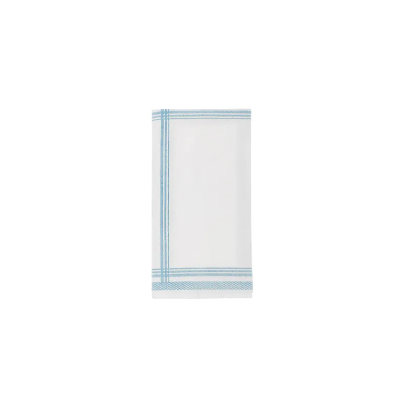 SERVIETTES PLI. 1/8 LIKE LINEN 'COTTAGE' 70 G/M2 45x45 CM BLEU SPUNLACE (600 UNITÉ)