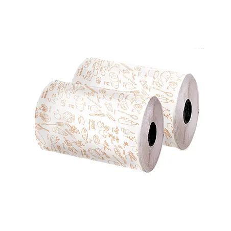 PAPIER ALIMENTAIRE INGRAISSABLE 'DELI' 35 G/M2 0,34x500 M BLANC PARCH.INGRAISSABLE (2 UNITÉ)