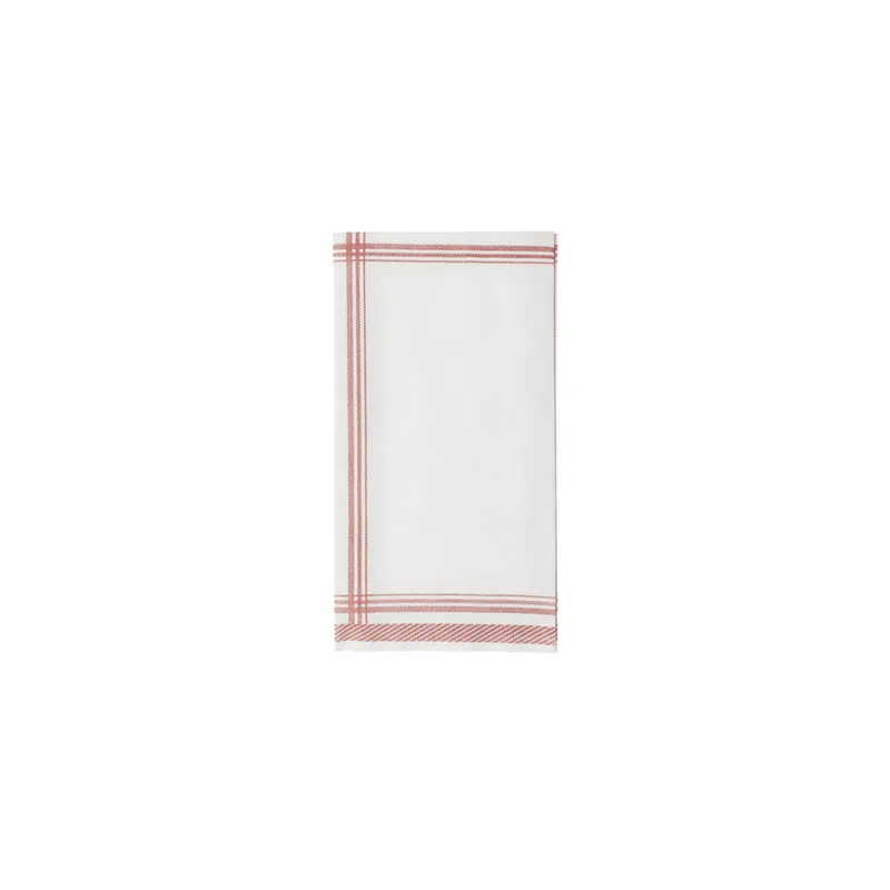 SERVIETTES PLI. 1/8 LIKE LINEN 'COTTAGE' 70 G/M2 45x45 CM BORDEAUX SPUNLACE (600 UNITÉ)
