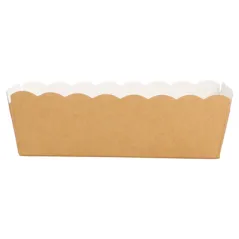 DELI-BARQUETTES 210 + 15 PE G/M2 9x5x3,2 CM MARRON CARTON (100 UNITÉ)