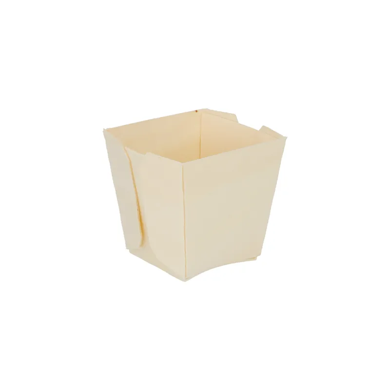BARQUETTES CARRÉES WOOD 100 ML 5,5x5,5x5,5 CM NATUREL BOIS (500 UNITÉ)