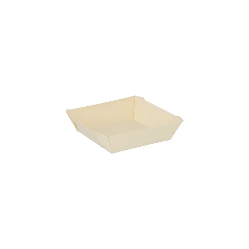 BARQUETTES CARRÉES WOOD 60 ML 7x7x2 CM NATUREL BOIS (500 UNITÉ)
